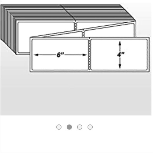 6,000 4x6 Fanfold Direct Thermal Shipping Labels fo - Picture 10 of 13